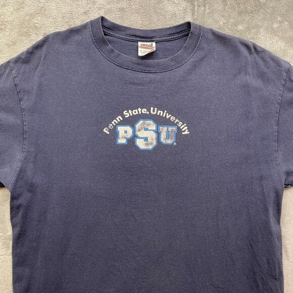 Anvil Other - ANVIL VINTAGE Y2K PSU PENN STATE NITTANY LIONS SHORT SLEEVE GRAPHIC TEE MEN'S XL
